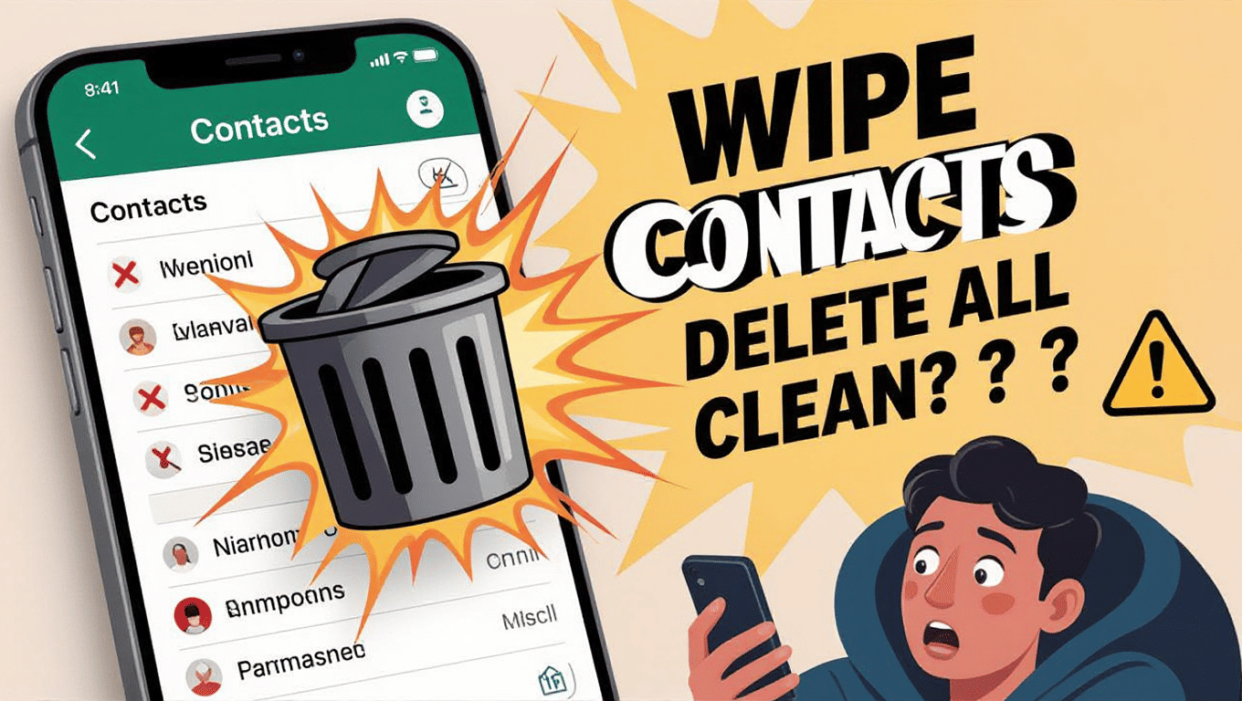How to delete all contacts on iphone How to delete all contacts on iphone